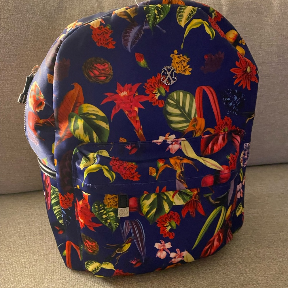 Christian Lacroix Floral Backpack
